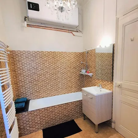 Grand Studio 38m2 Dans Ancien Palace Avec Piscine Et Place De Parking Privee アパート *
